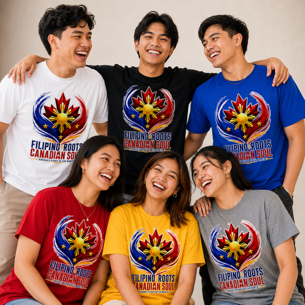 Filipino Roots, Canadian Soul — Pinoy Canadian Pride Tee
