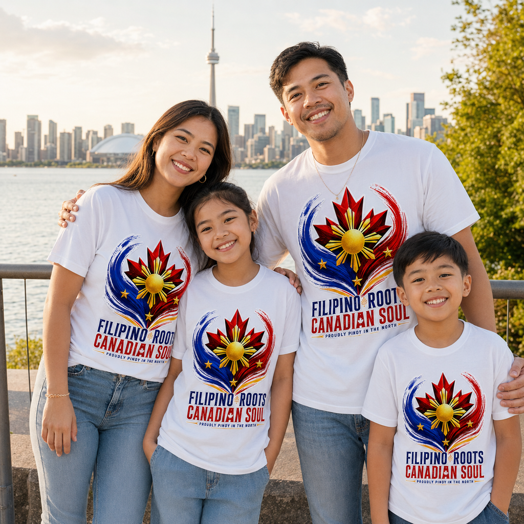 Filipino Roots, Canadian Soul — Pinoy Canadian Pride Tee