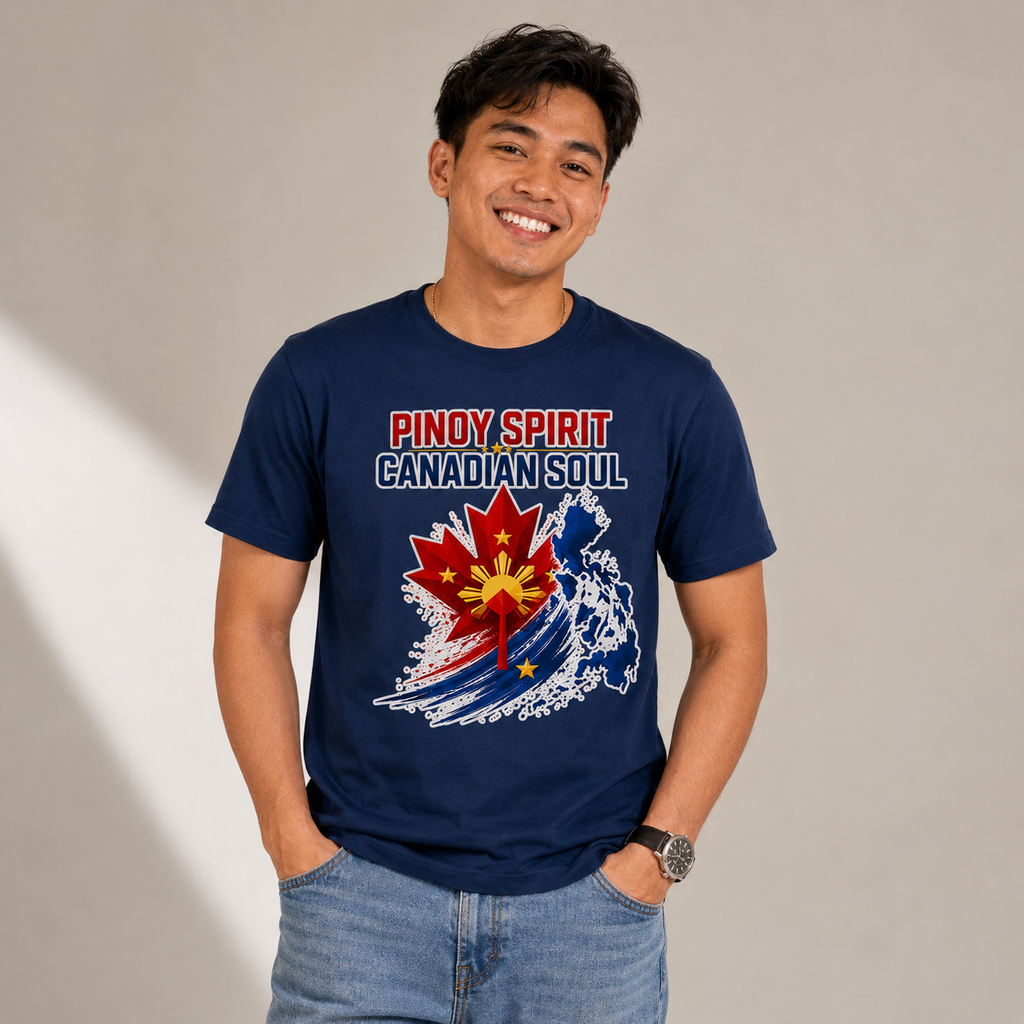 Pinoy Spirit, Canadian Soul — Filipino Canadian Pride Tee