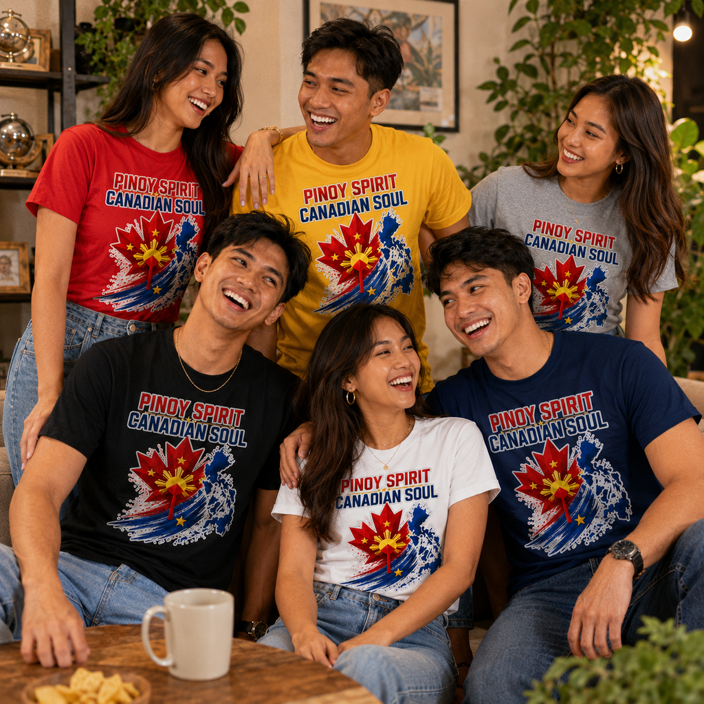 Pinoy Spirit, Canadian Soul — Filipino Canadian Pride Tee
