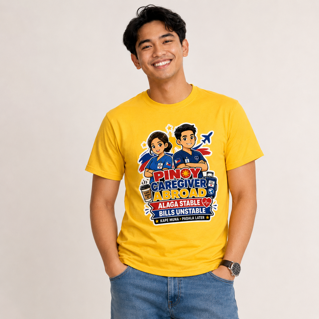Alaga Stable, Bills Unstable — Funny Filipino Caregiver Tee
