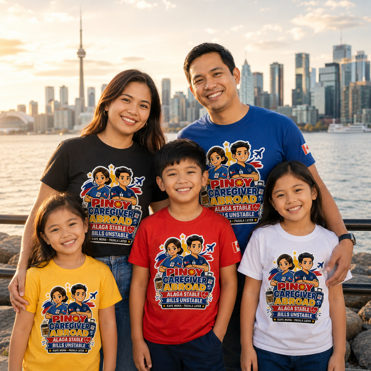 Alaga Stable, Bills Unstable — Funny Filipino Caregiver Tee