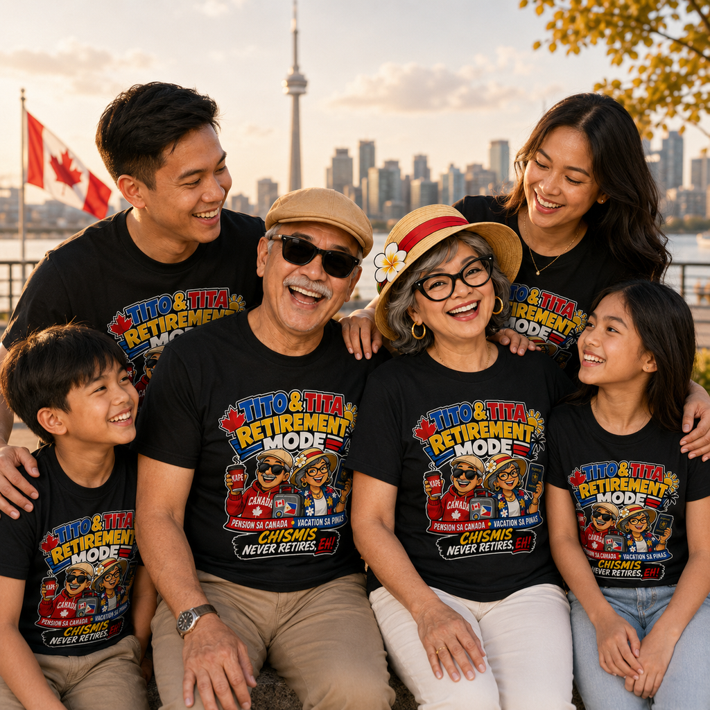 Tito & Tita: Retirement Mode — Funny Filipino Canadian Tee