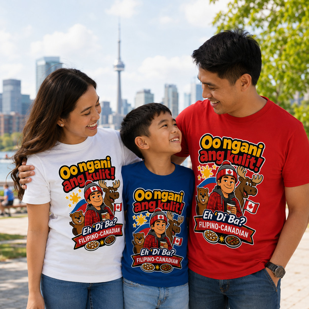 Oo Ngani, Ang Kulit! — Funny Filipino Canadian Barkada Tee