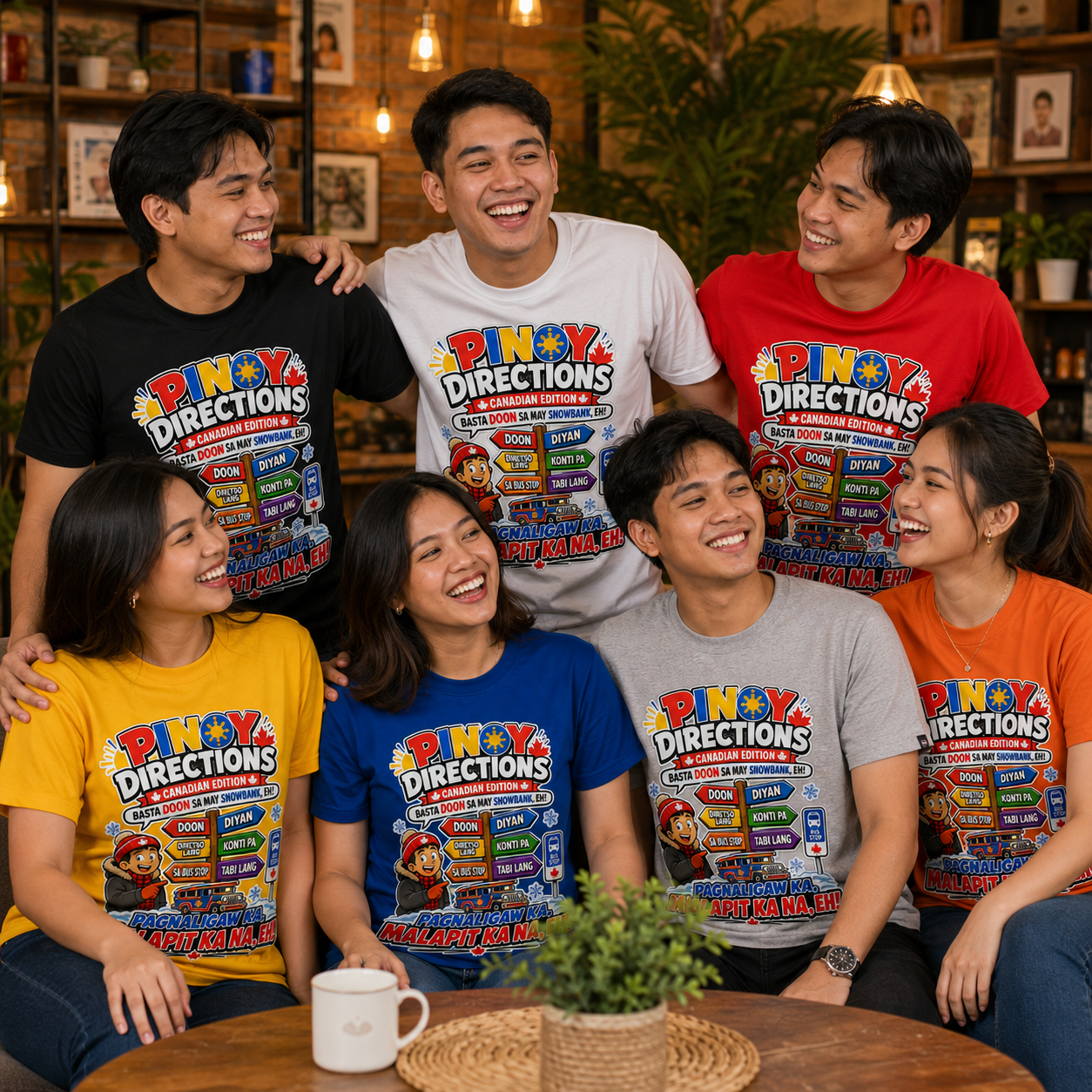 Pinoy Directions: Canadian Edition — Funny Filipino Tee
