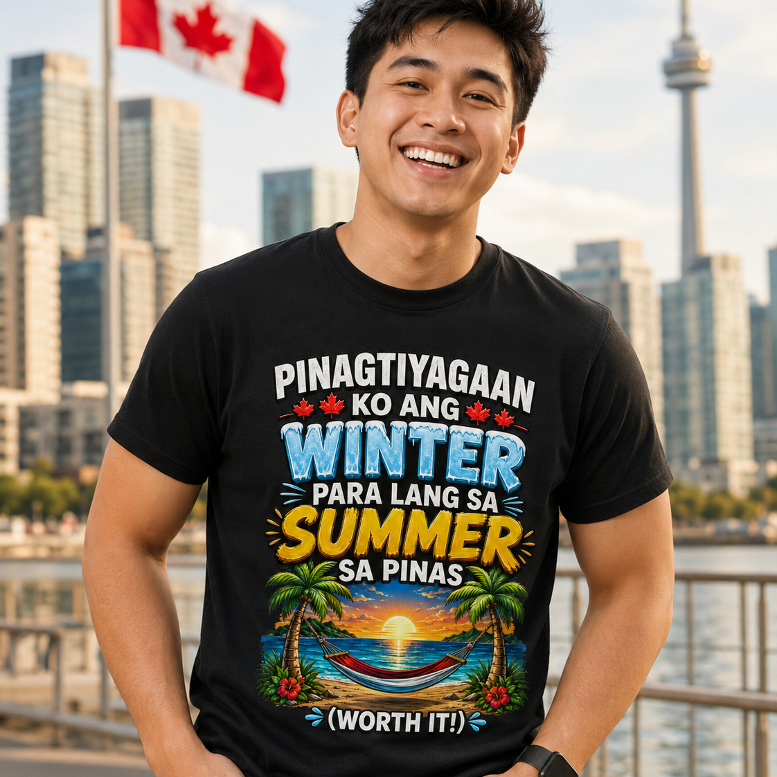 Pinagtiyagaan Ko Ang Winter Para Sa Summer Sa Pinas — Funny Pinoy Tee