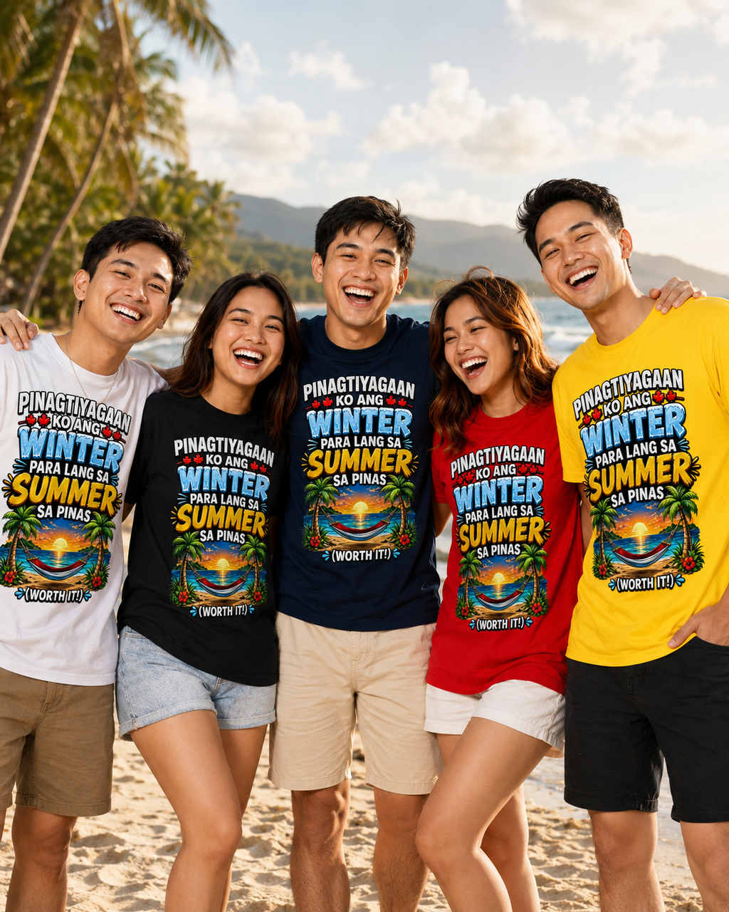 Pinagtiyagaan Ko Ang Winter Para Sa Summer Sa Pinas — Funny Pinoy Tee