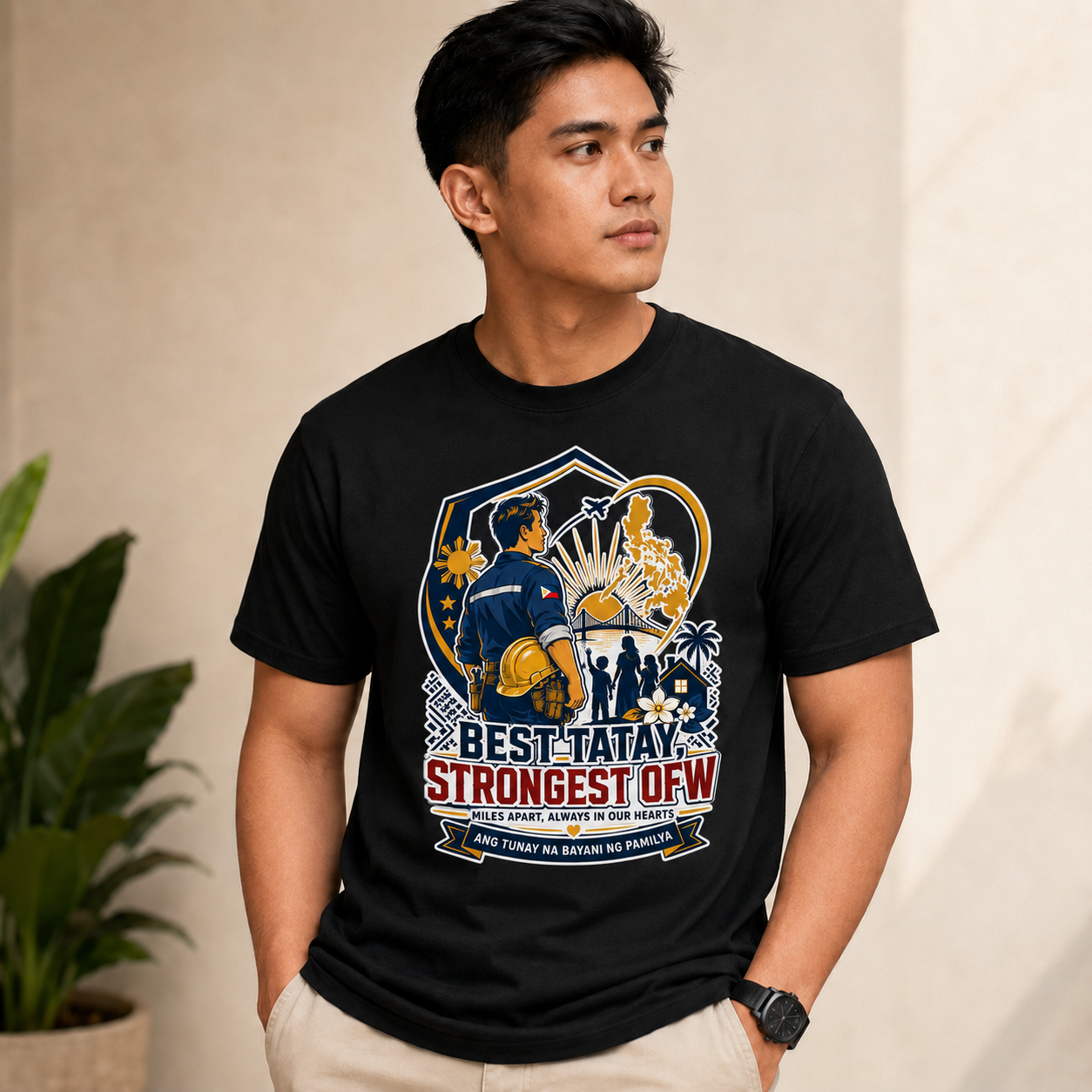 Best Tatay, Strongest OFW — Filipino Father's Day Shirt