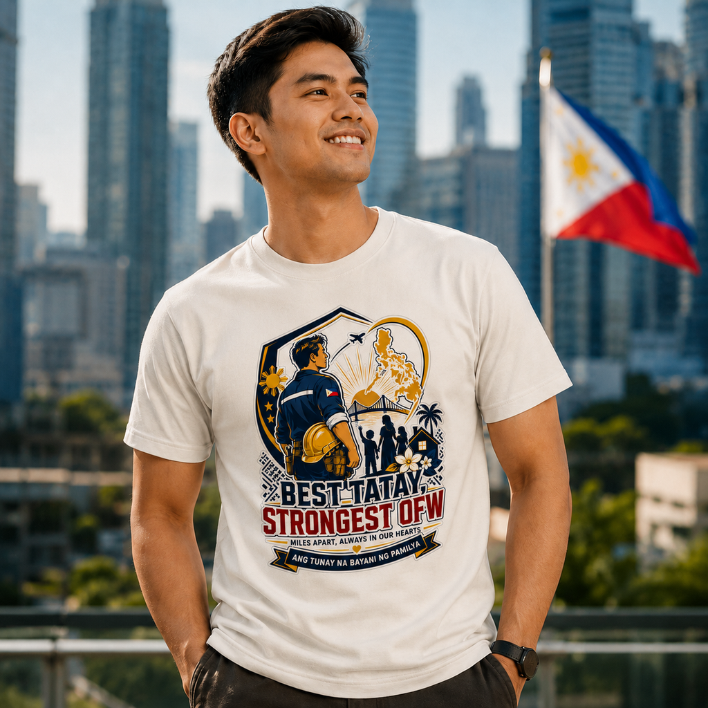 Best Tatay, Strongest OFW — Filipino Father's Day Shirt