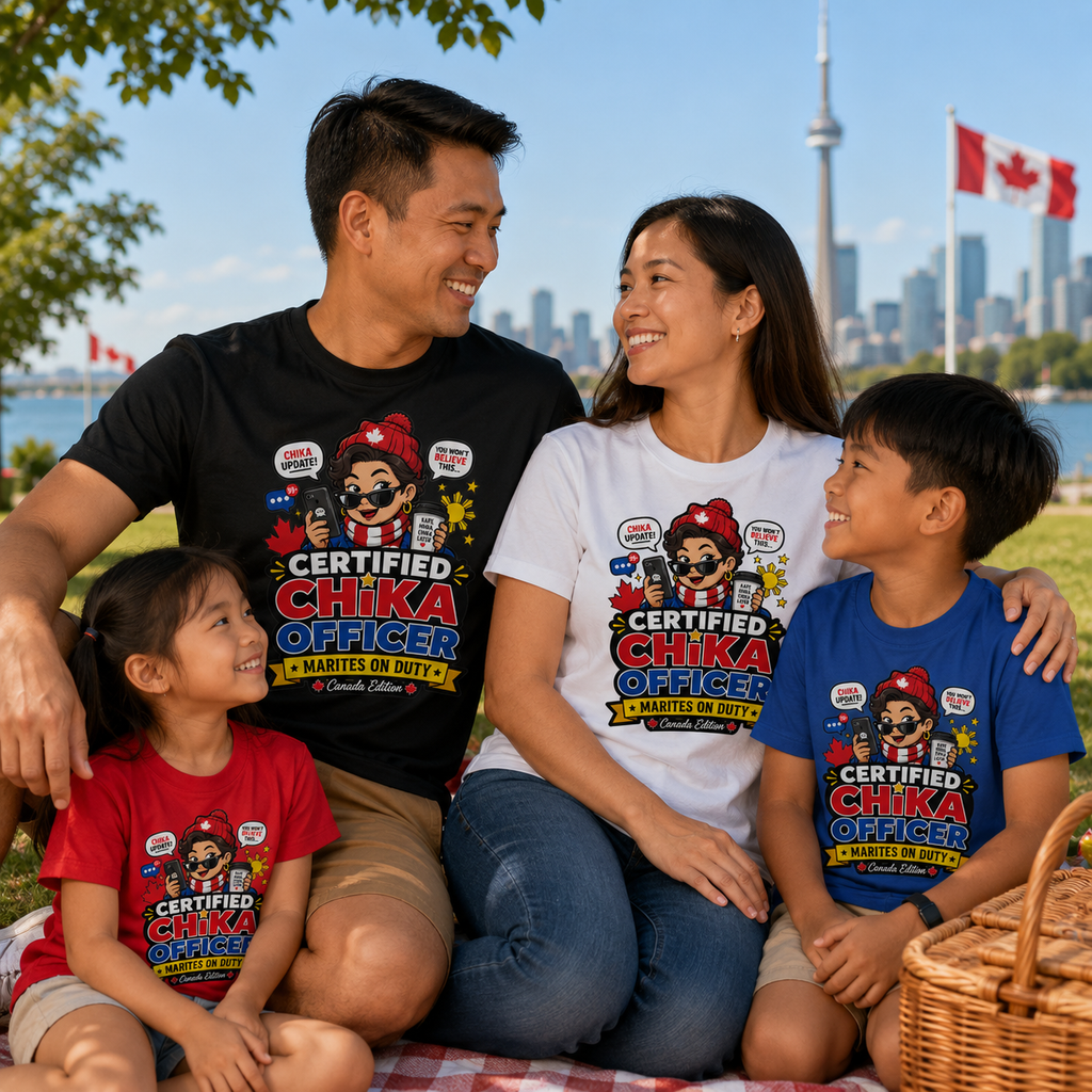 Certified Chika Officer — Funny Filipino Pride Tee