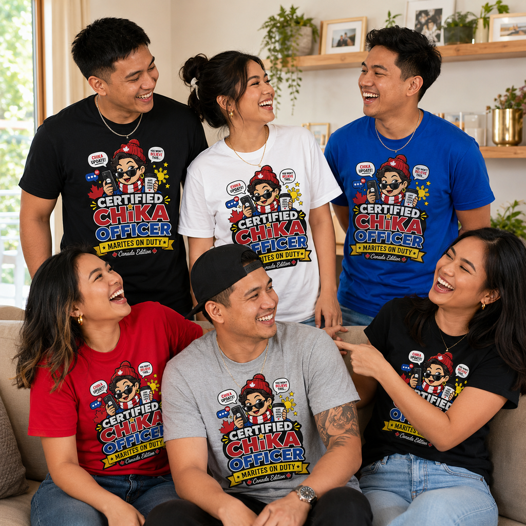 Certified Chika Officer — Funny Filipino Pride Tee