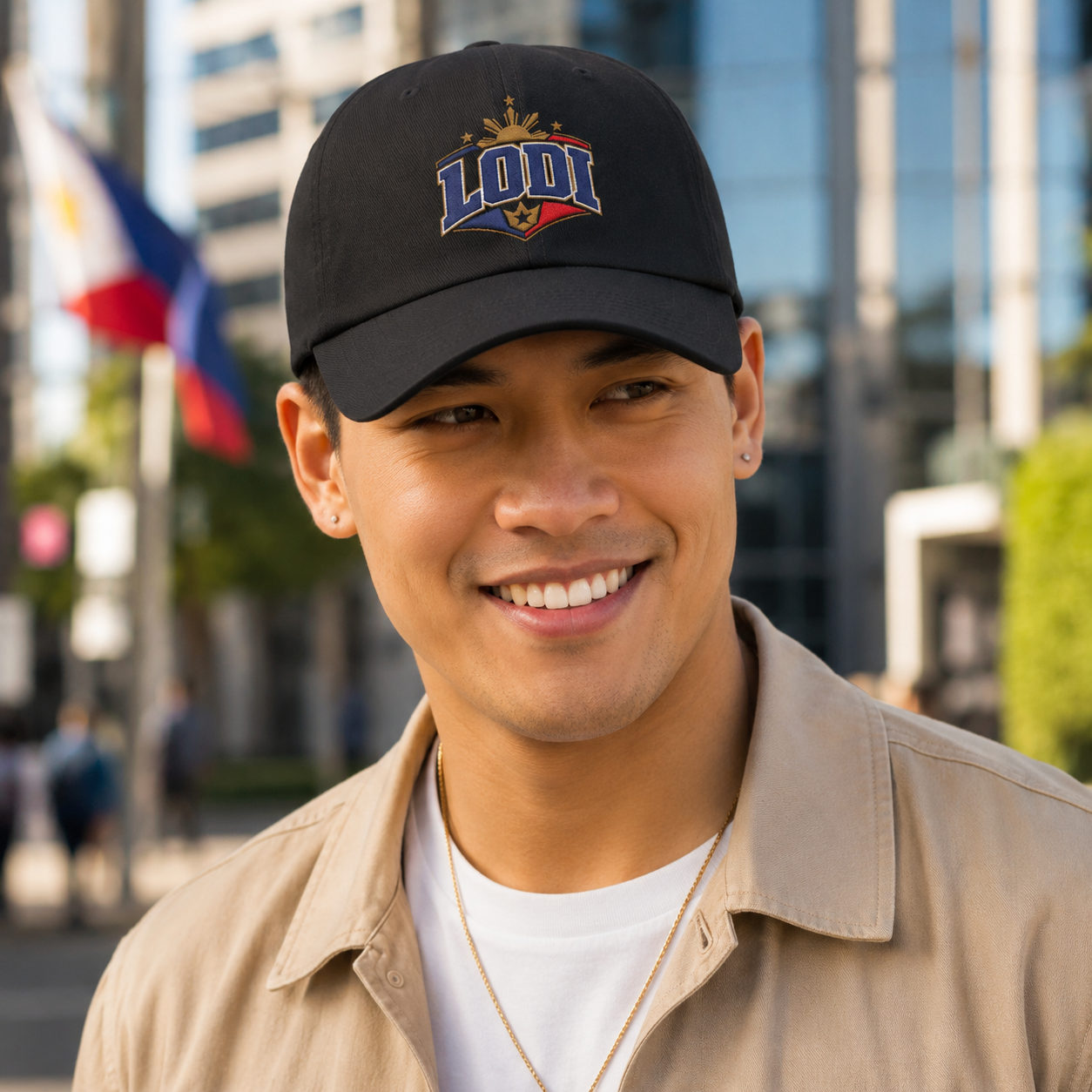 LODI — Filipino Pride Embroidered Dad Cap