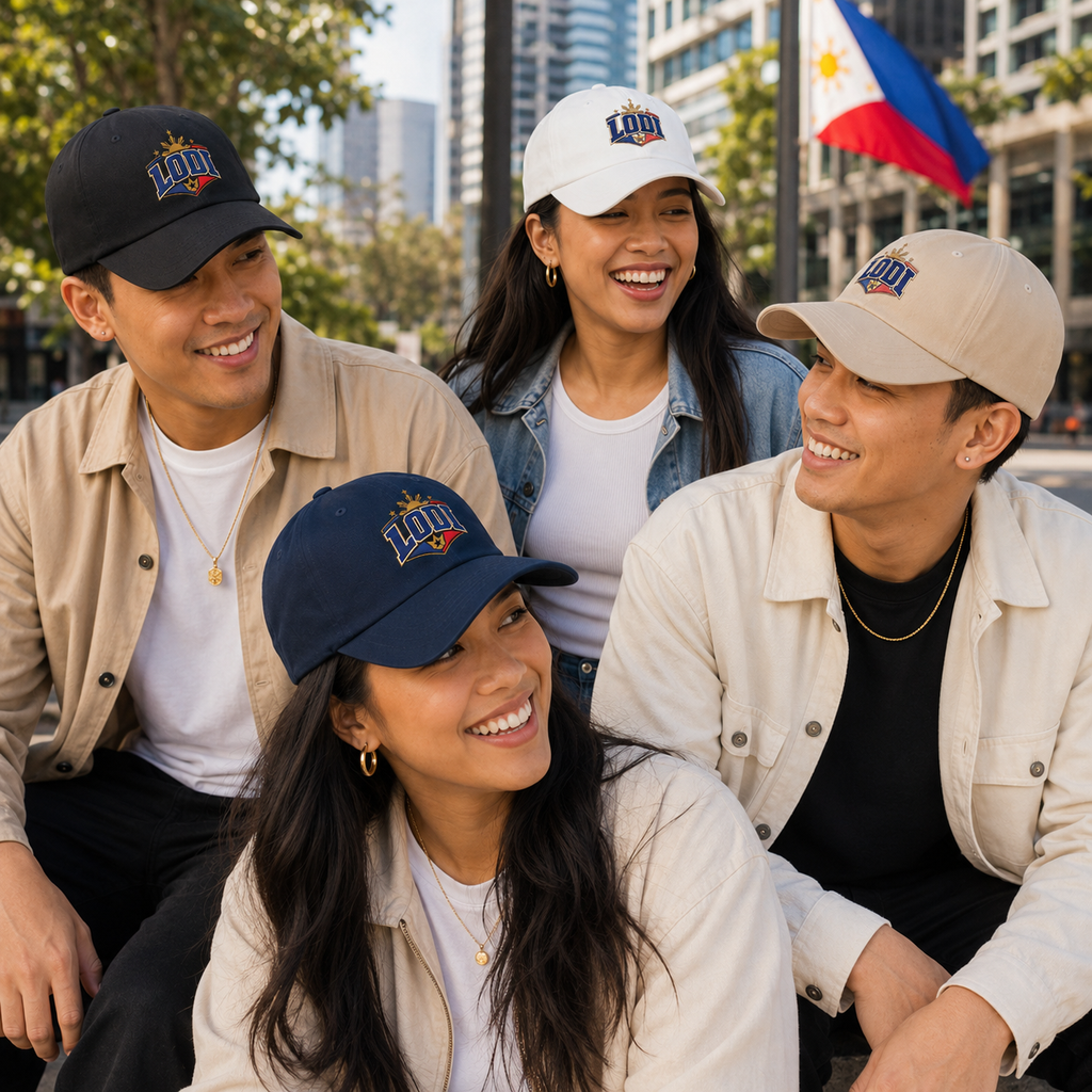 LODI — Filipino Pride Embroidered Dad Cap