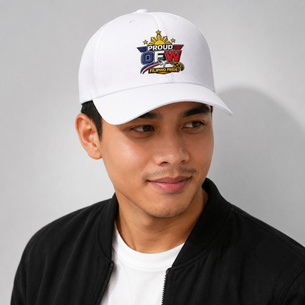 Proud OFW — Filipino Pride Embroidered Cap
