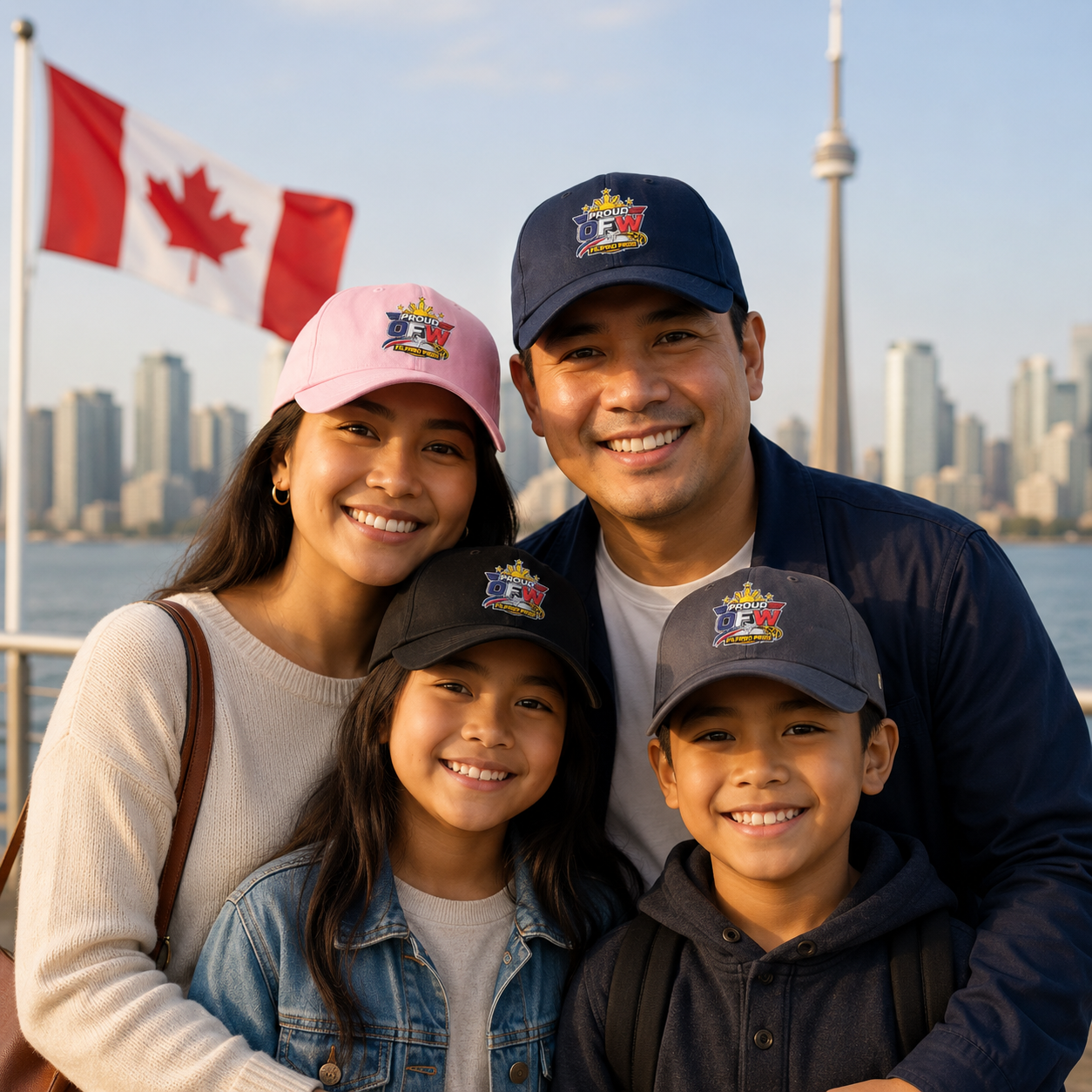 Proud OFW — Filipino Pride Embroidered Cap