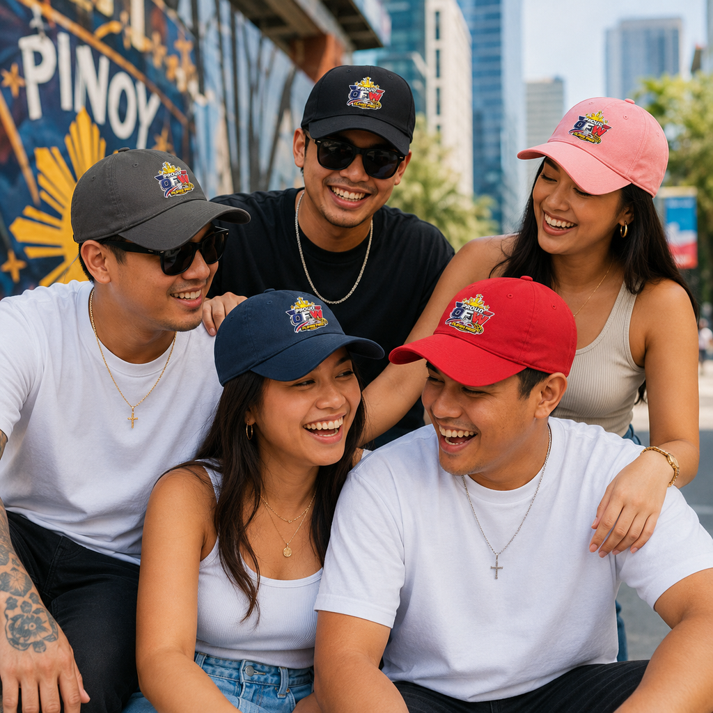 Proud OFW — Filipino Pride Embroidered Cap