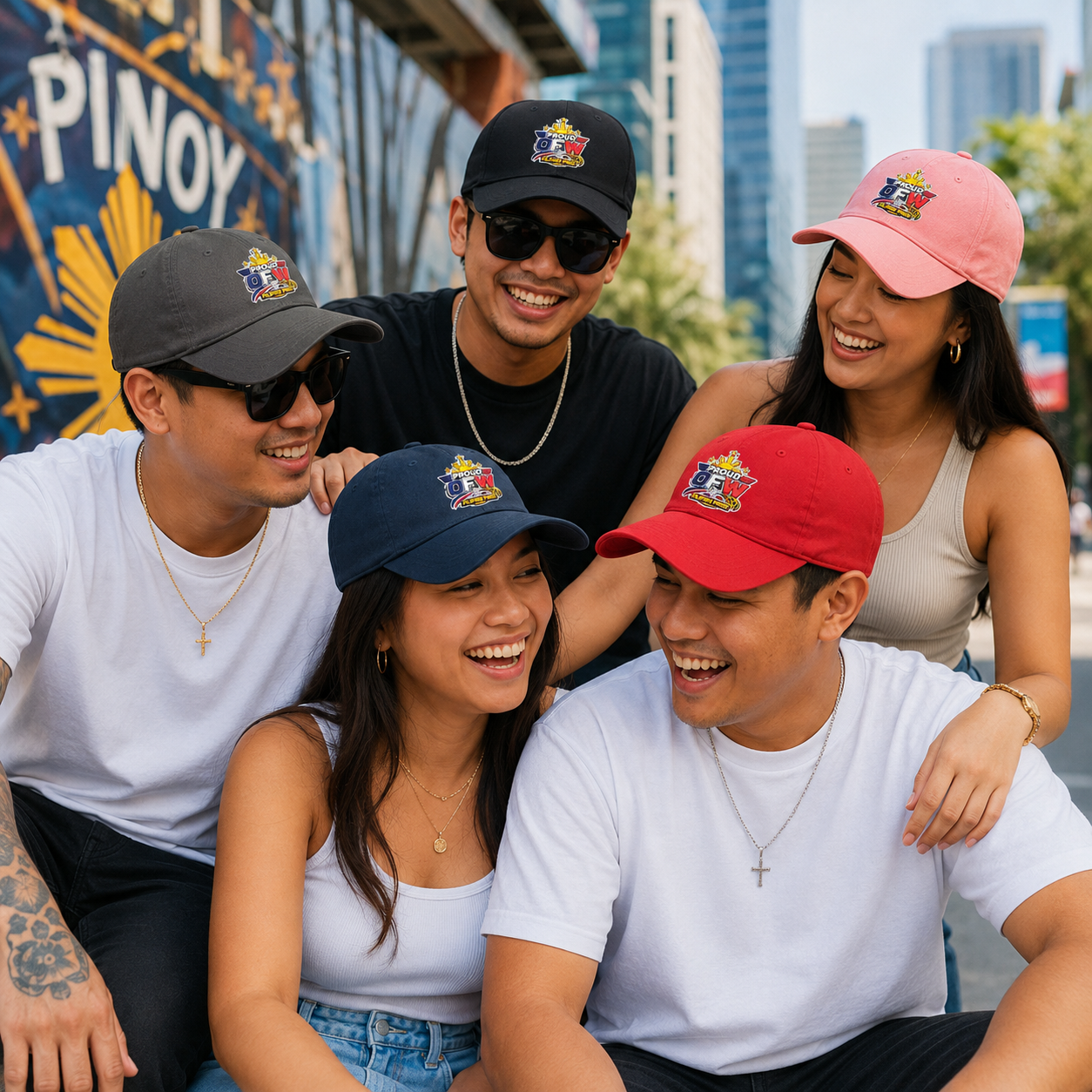 Proud OFW — Filipino Pride Embroidered Cap