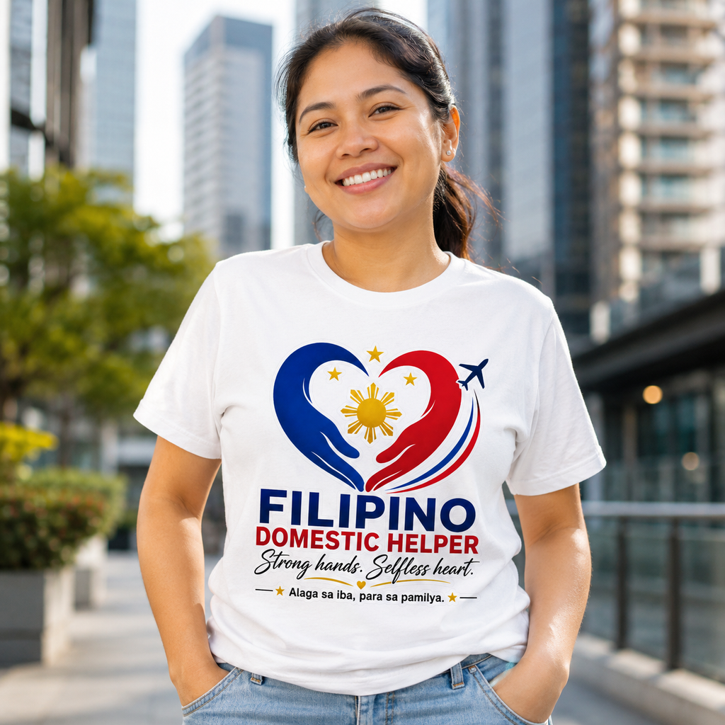 Alaga sa Iba, Para sa Pamilya — Filipino Domestic Helper Tee