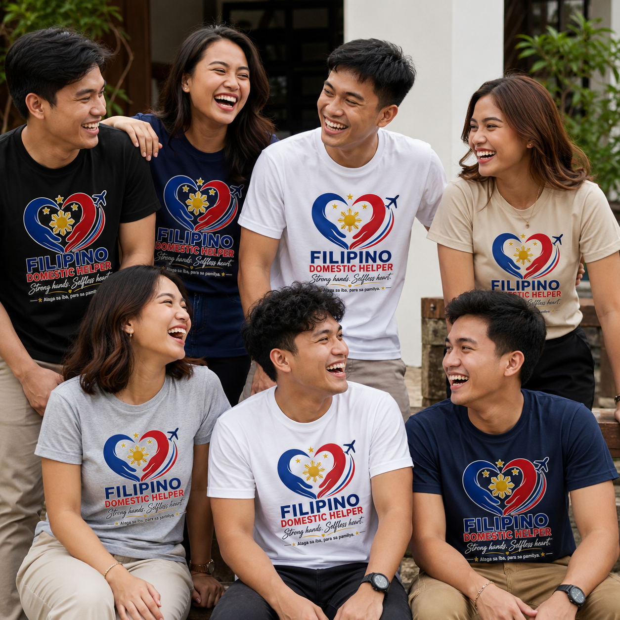 Alaga sa Iba, Para sa Pamilya — Filipino Domestic Helper Tee