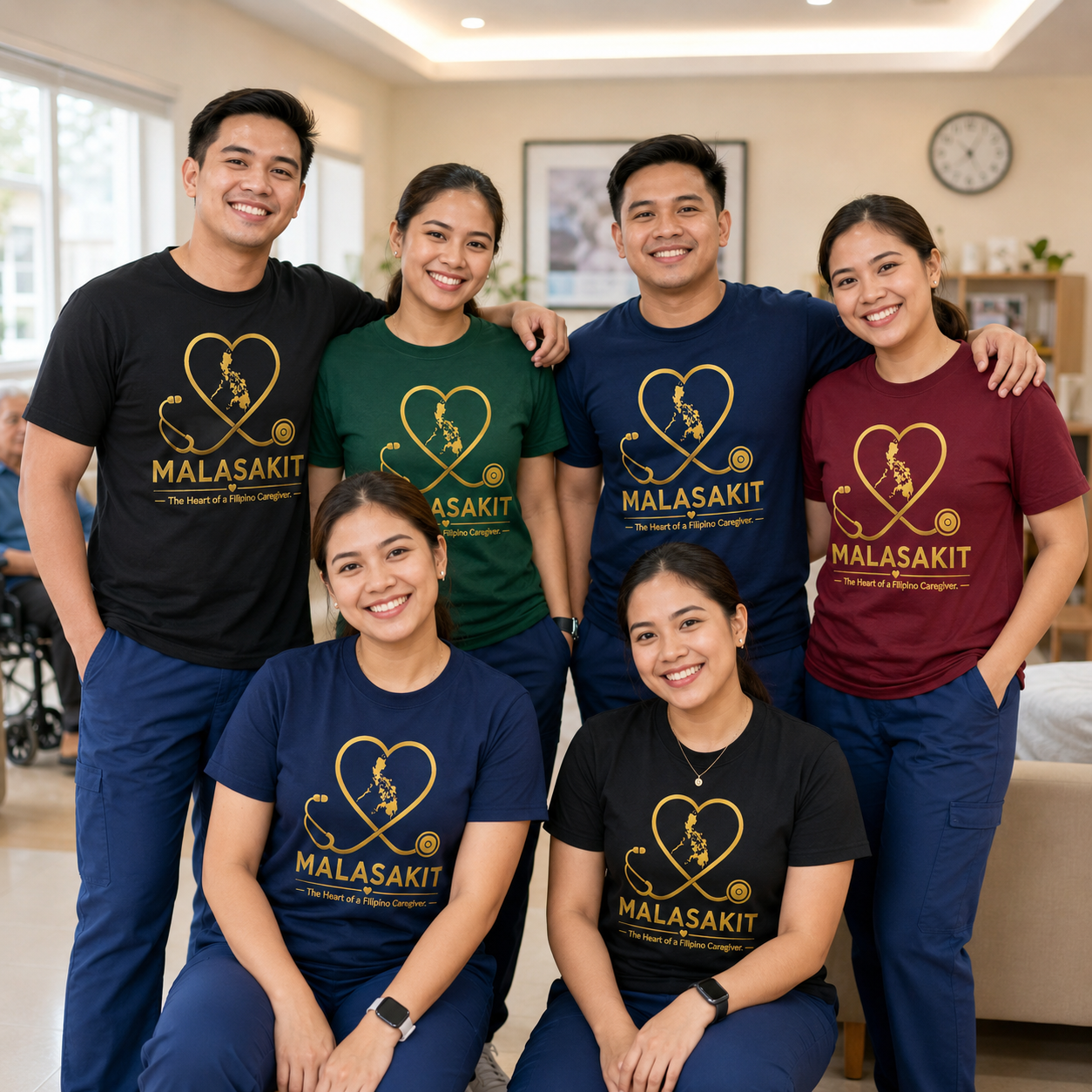 Malasakit — Filipino Caregiver Pride Shirt