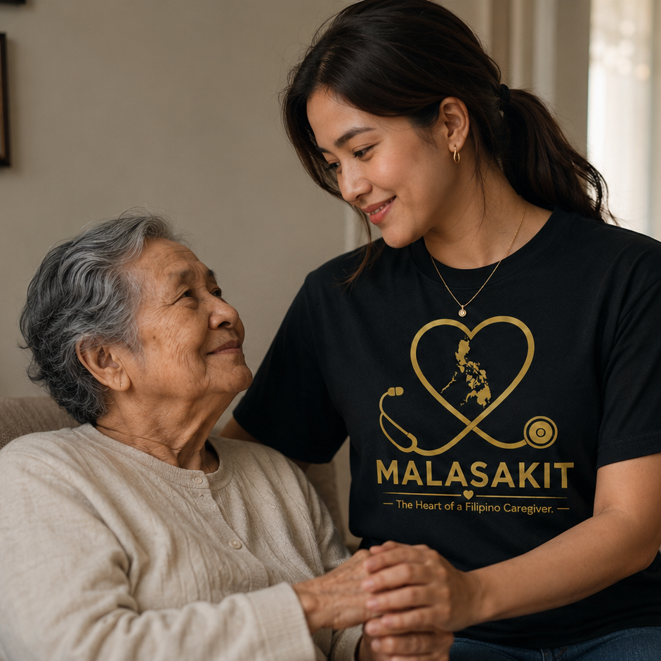 Malasakit — Filipino Caregiver Pride Shirt