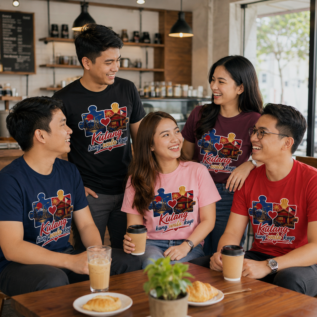 Kulang Kung Wala Kayo Tee — Filipino OFW Puzzle Heart T-Shirt