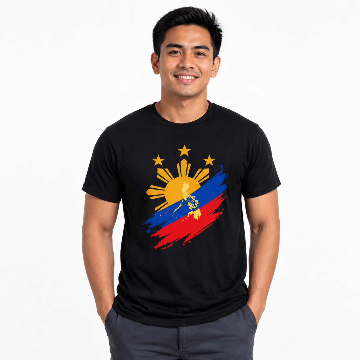 Philippines Flag T-Shirt – Filipino Pride Graphic Tee