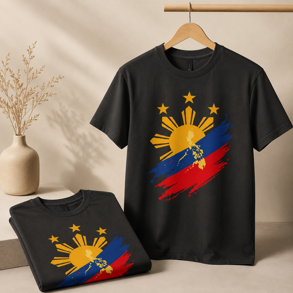 Philippines Flag T-Shirt – Filipino Pride Graphic Tee