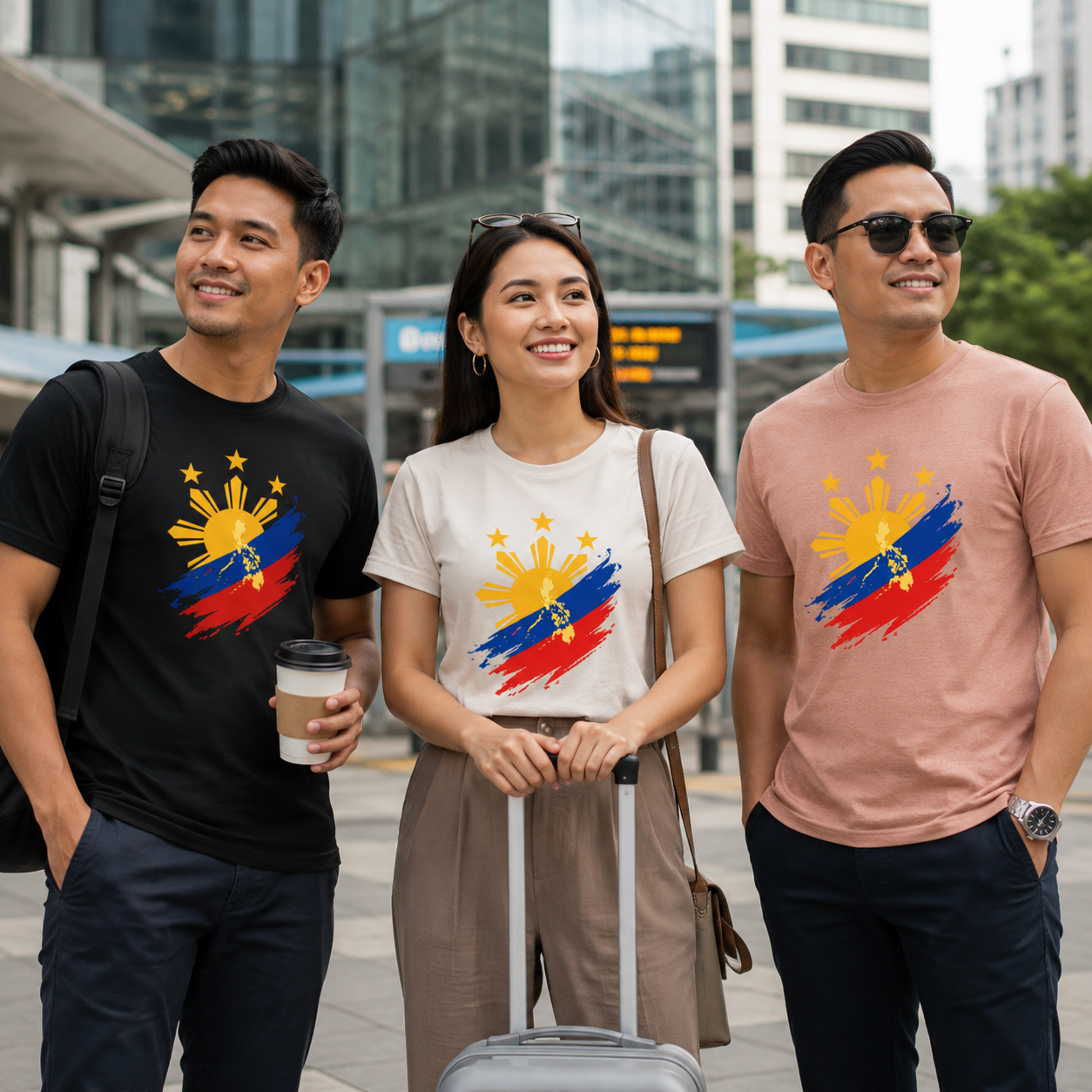 Philippines Flag T-Shirt – Filipino Pride Graphic Tee
