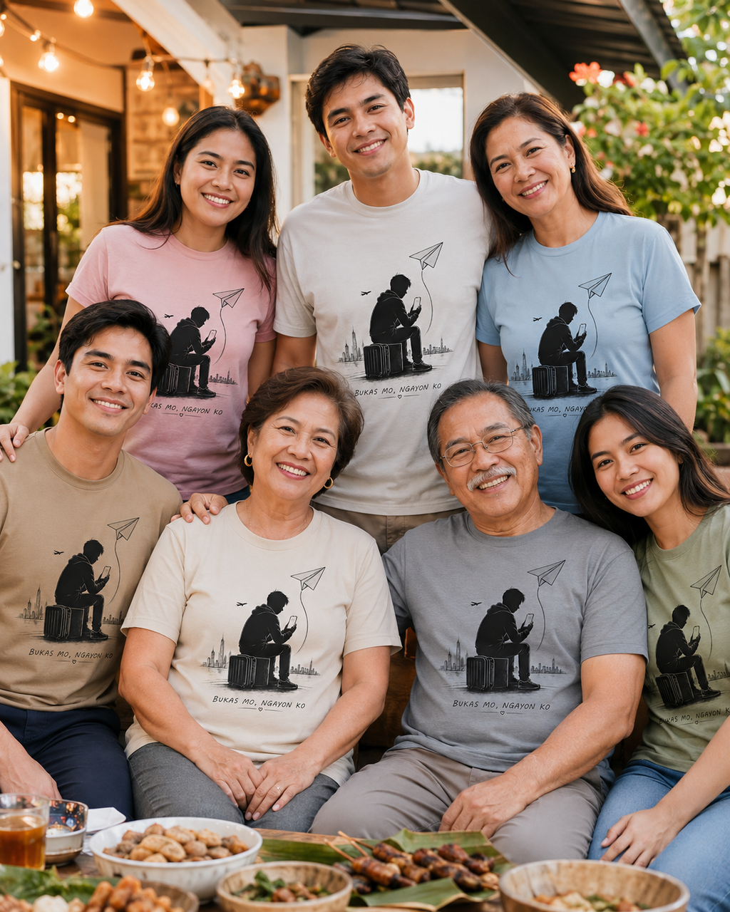 Bukas Mo, Ngayon Ko OFW T-Shirt – Filipino Abroad Family Sacrifice Shirt