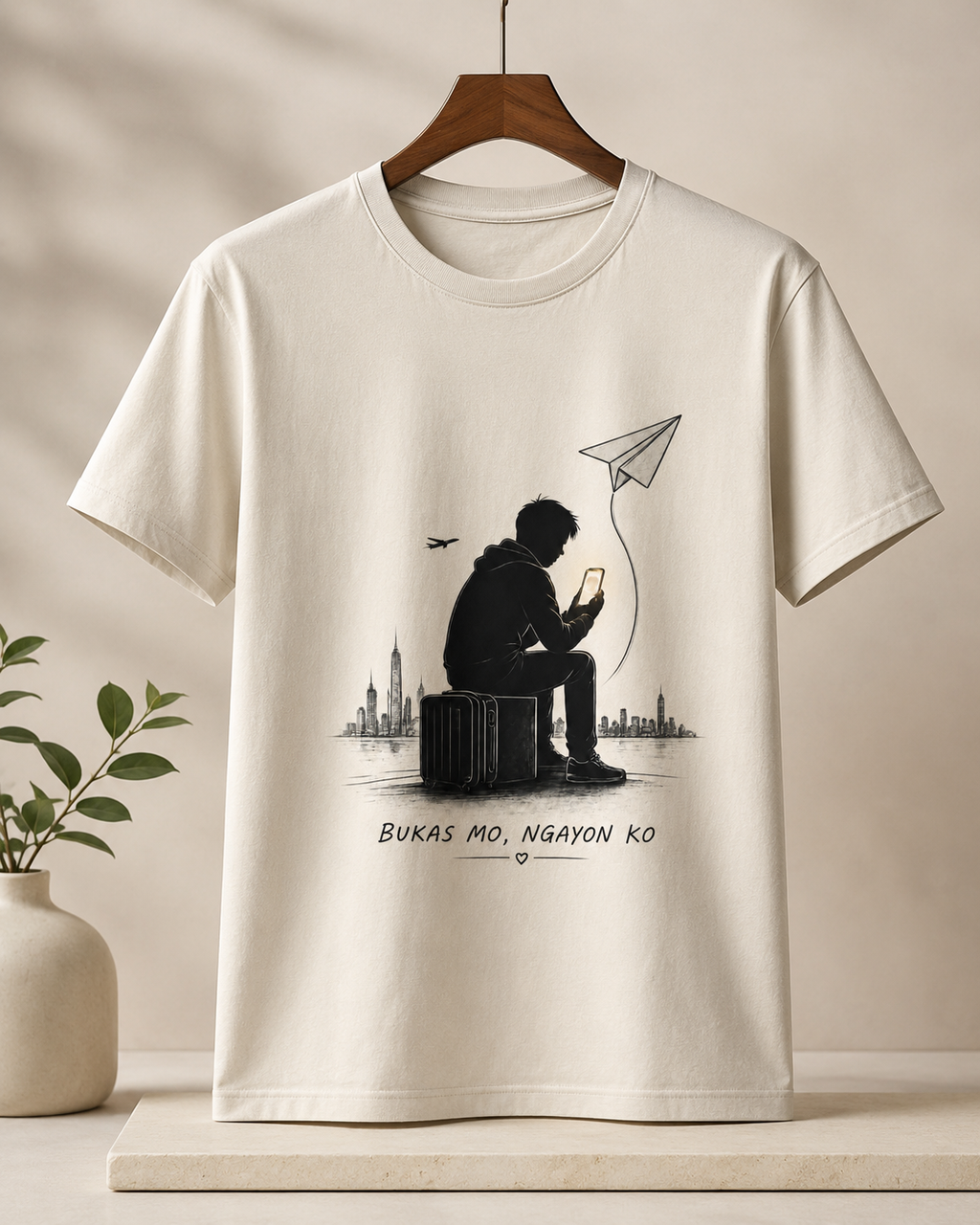 Bukas Mo, Ngayon Ko OFW T-Shirt – Filipino Abroad Family Sacrifice Shirt