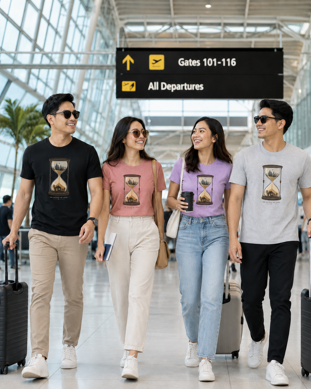 The Weight of Love T-Shirt – Filipino Family Sacrifice OFW Inspired Shirt