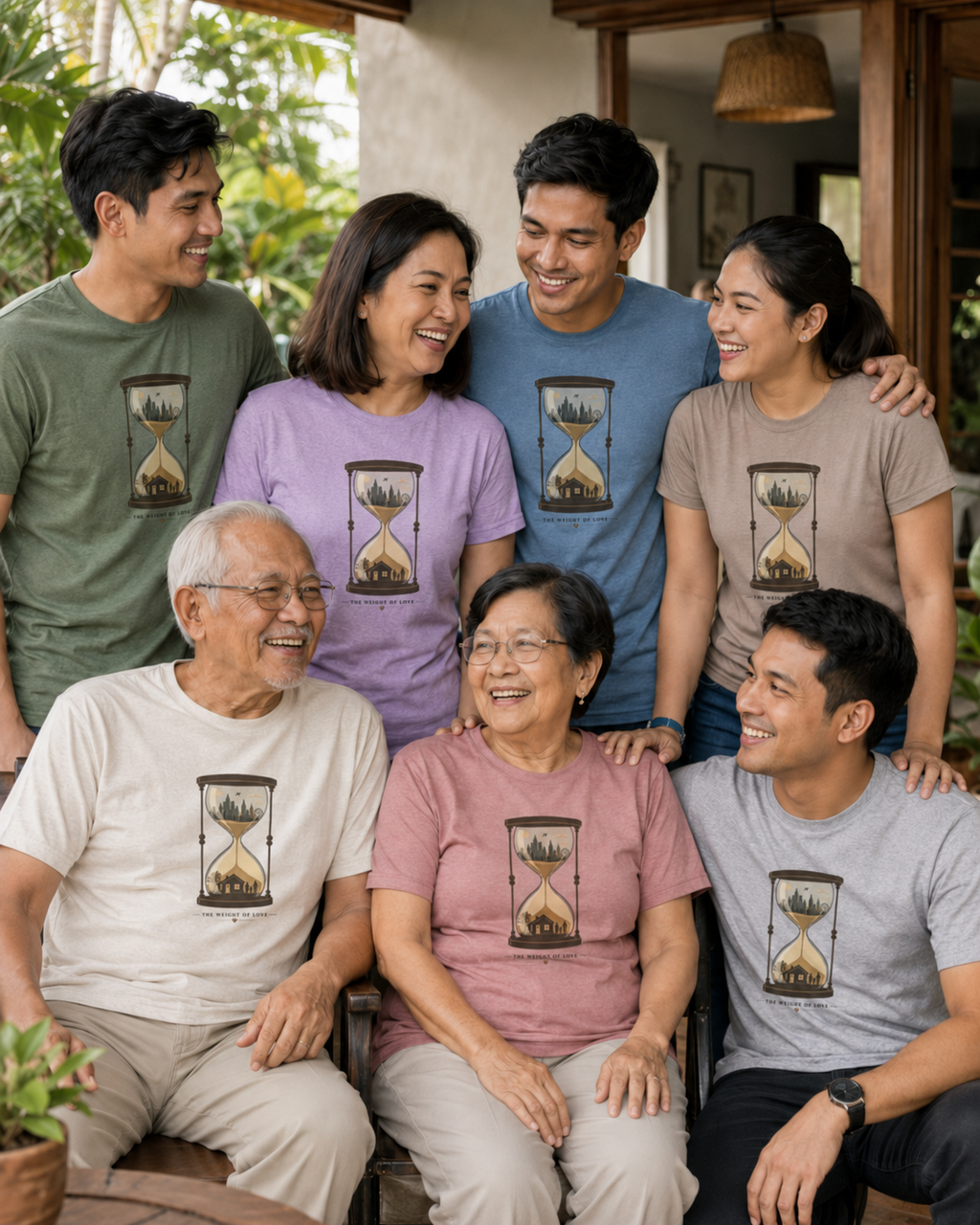 The Weight of Love T-Shirt – Filipino Family Sacrifice OFW Inspired Shirt