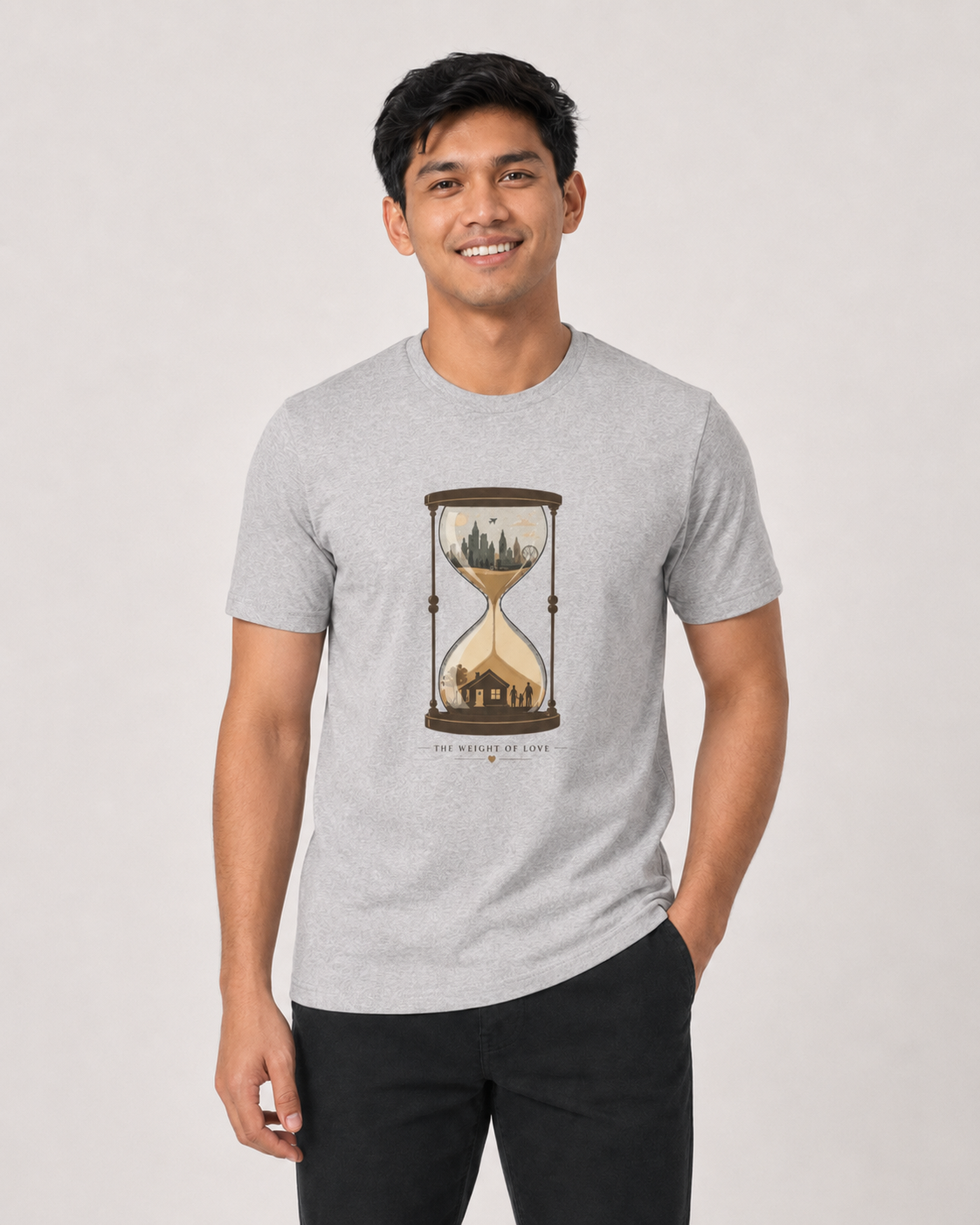The Weight of Love T-Shirt – Filipino Family Sacrifice OFW Inspired Shirt