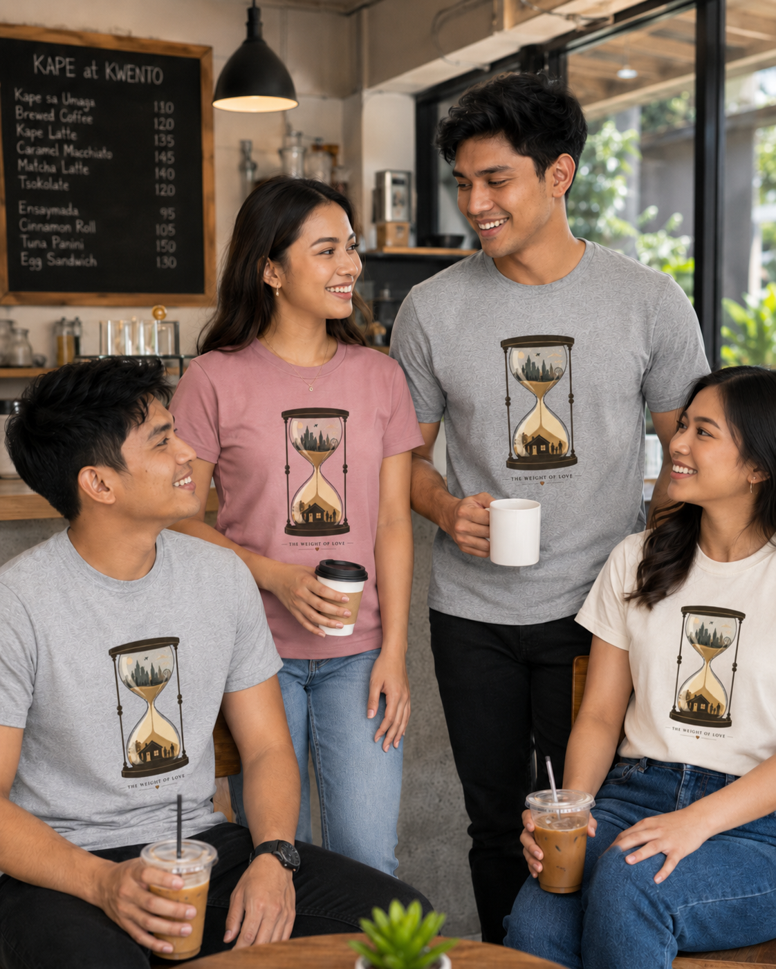 The Weight of Love T-Shirt – Filipino Family Sacrifice OFW Inspired Shirt