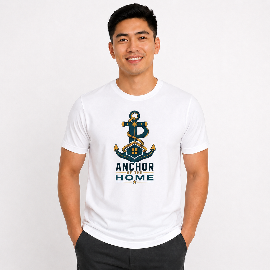 Anchor of the Home Filipino T-Shirt — Anchor, Rope & Home Design for OFWs, Dads & Seafarers