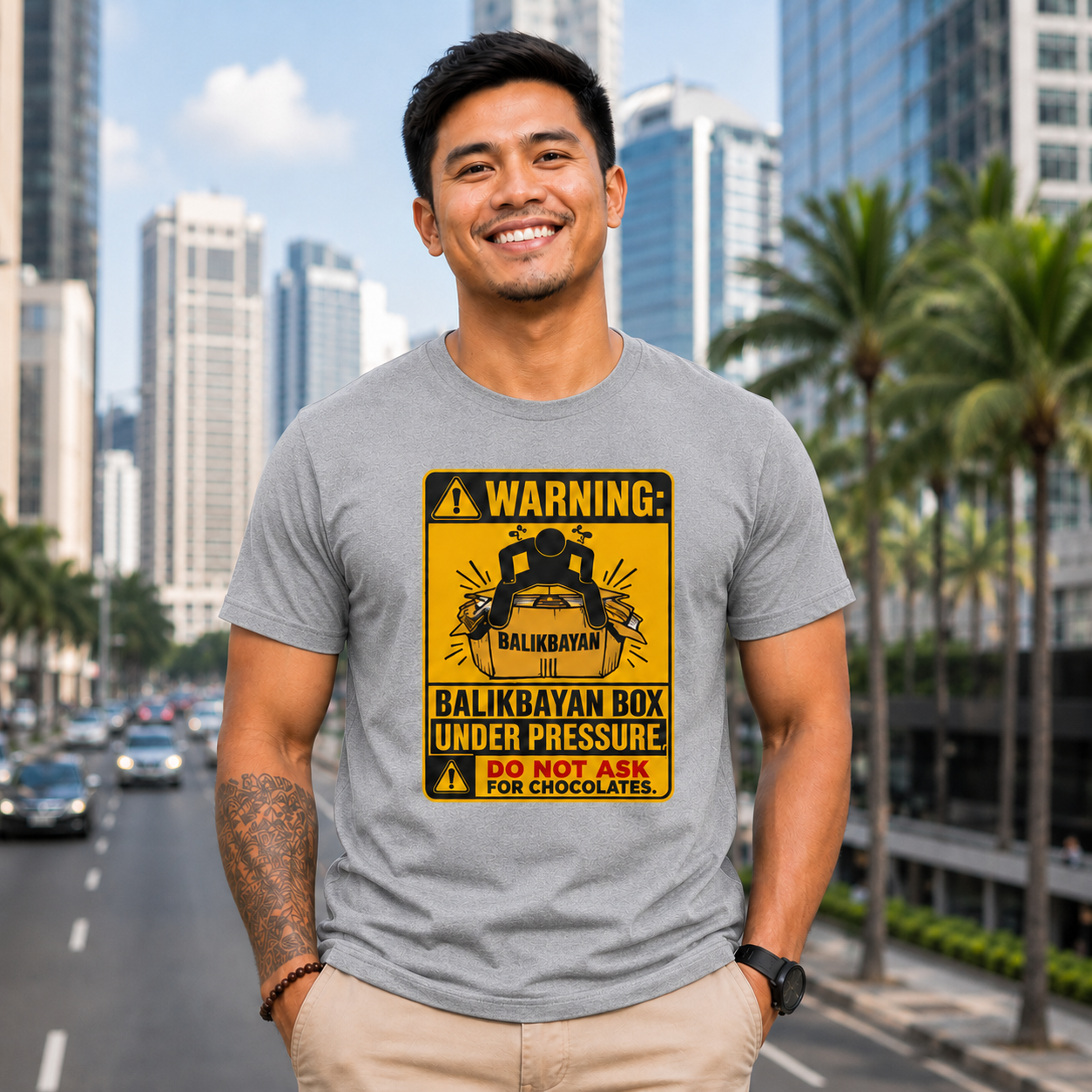 Do Not Ask Me for Chocolates — Funny Balikbayan Box Tee