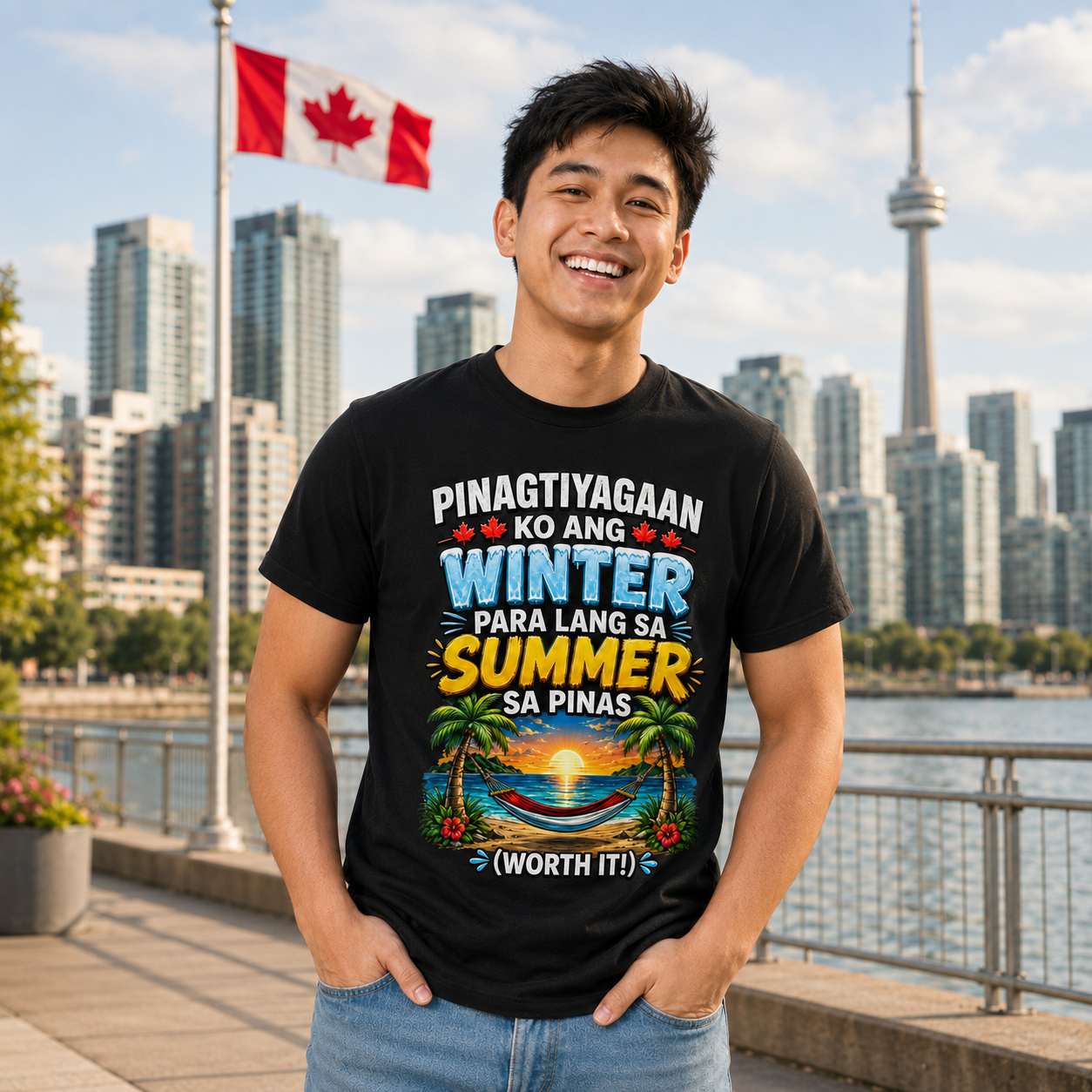 Pinagtiyagaan Ko Ang Winter Para Sa Summer Sa Pinas — Funny Pinoy Tee