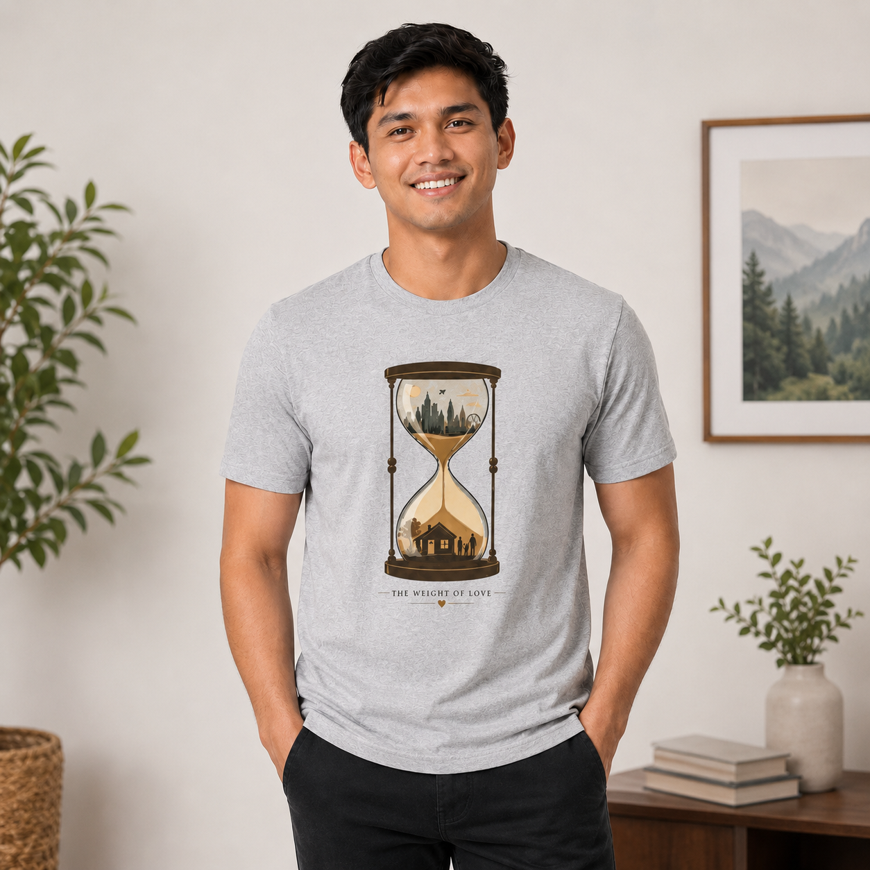 The Weight of Love T-Shirt – Filipino Family Sacrifice OFW Inspired Shirt
