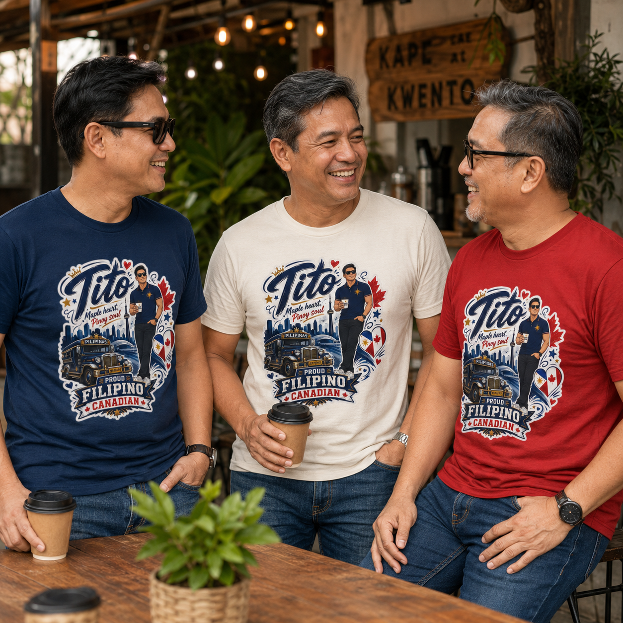 Tito Proud Filipino Canadian T-Shirt – Maple Heart Pinoy Soul Tee