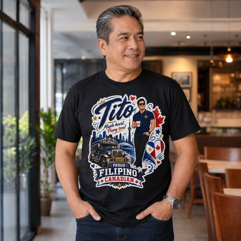 Tito Proud Filipino Canadian T-Shirt – Maple Heart Pinoy Soul Tee