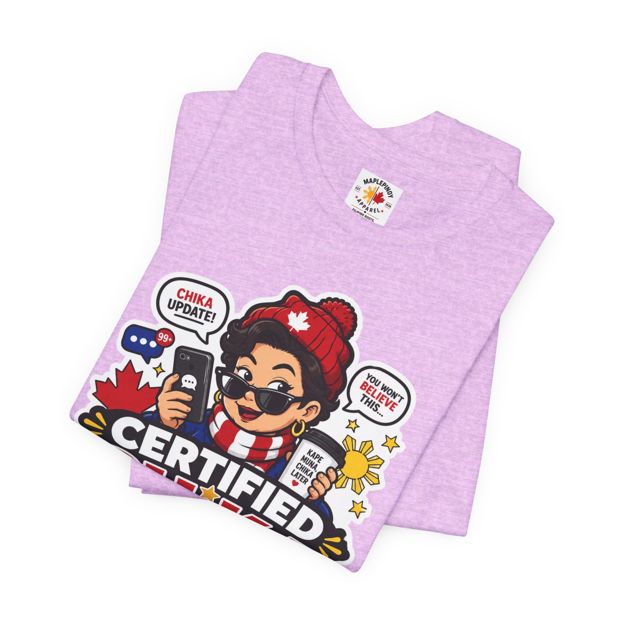 Certified Chika Officer — Funny Filipino Pride Tee
