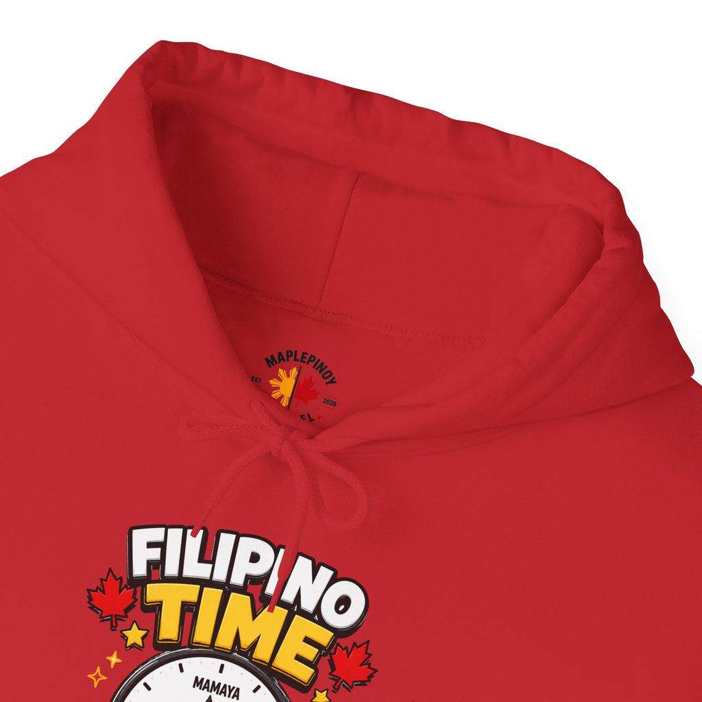 Filipino Time — Funny Pinoy Canadian Graphic Hoodie