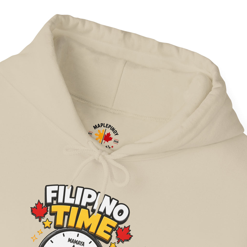 Filipino Time — Funny Pinoy Canadian Graphic Hoodie
