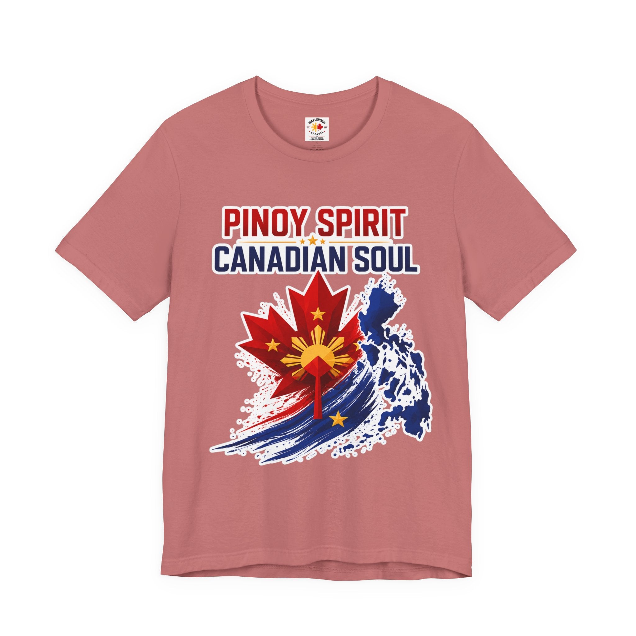 Pinoy Spirit, Canadian Soul — Filipino Canadian Pride Tee