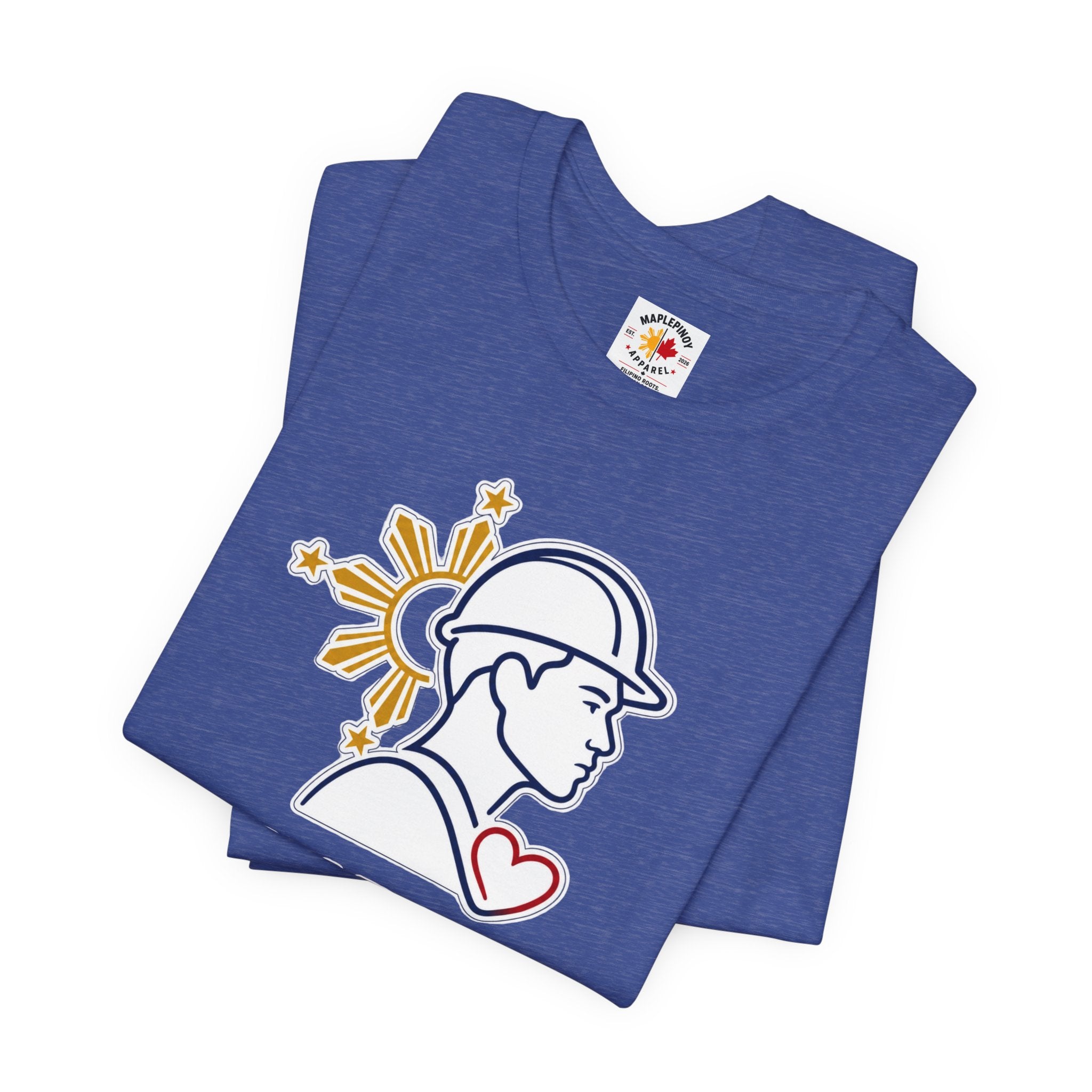 Kayod Para sa Pamilya — Filipino Construction Worker Pride Tee