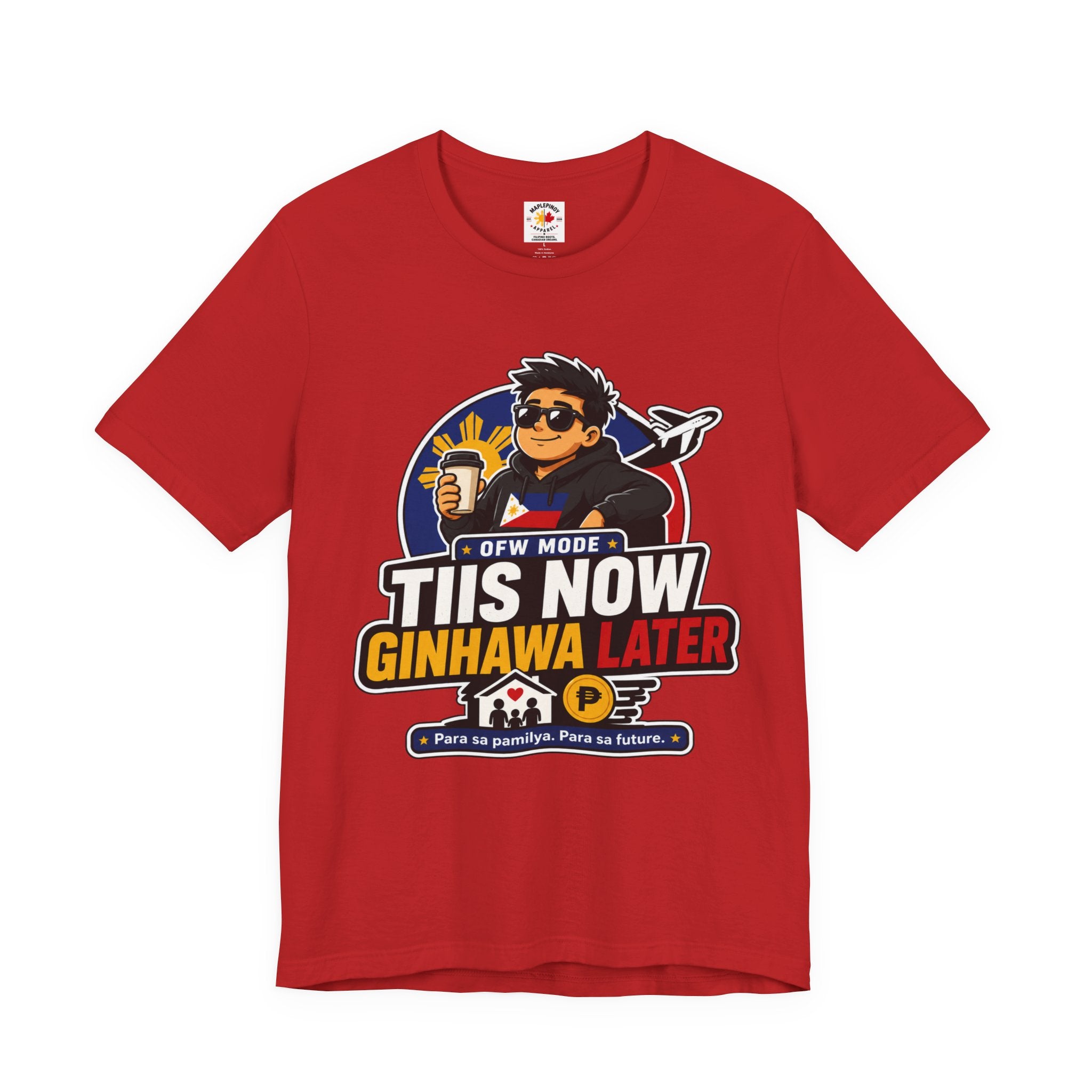 Tiis Now, Ginhawa Later — Filipino OFW Resilience Tee