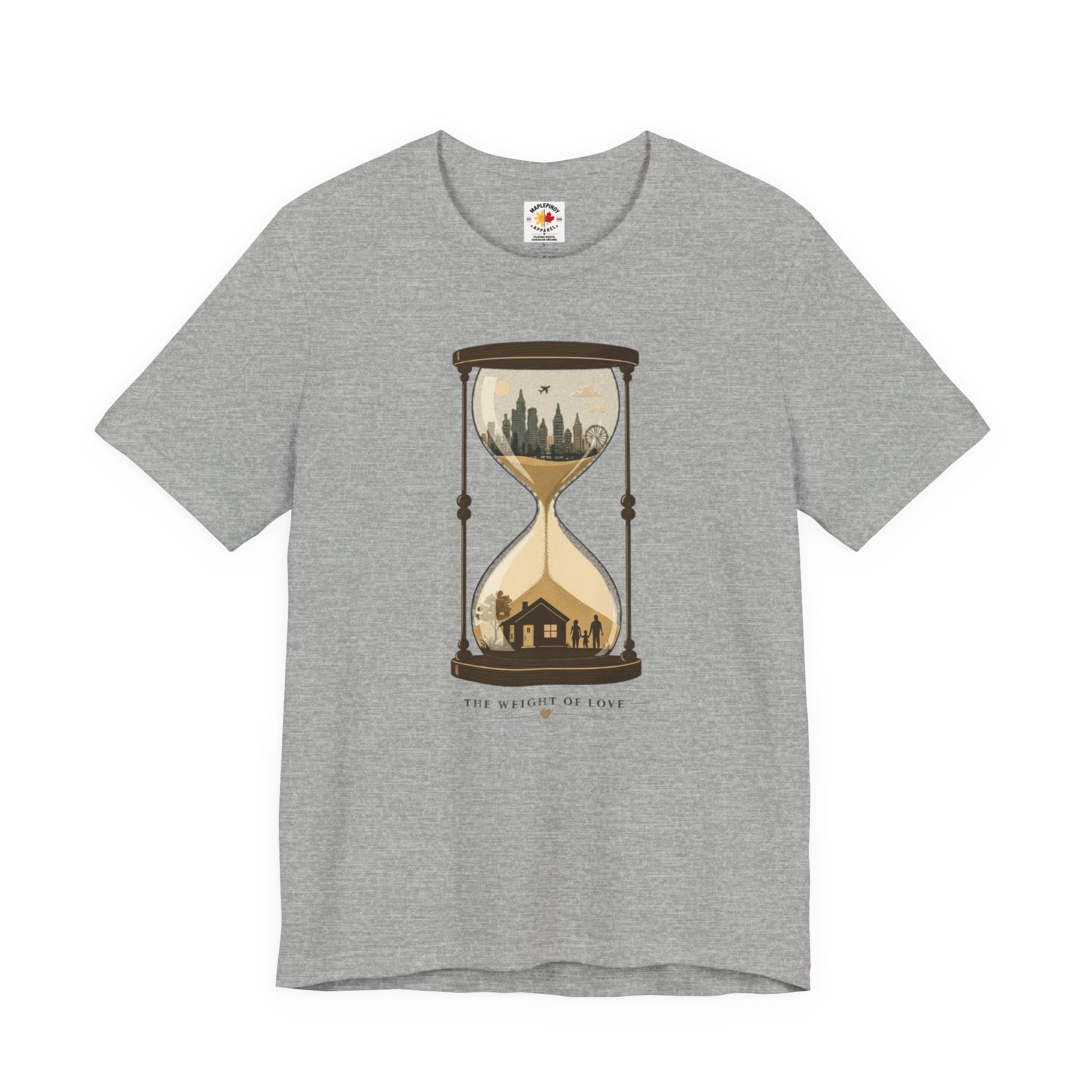 The Weight of Love T-Shirt – Filipino Family Sacrifice OFW Inspired Shirt