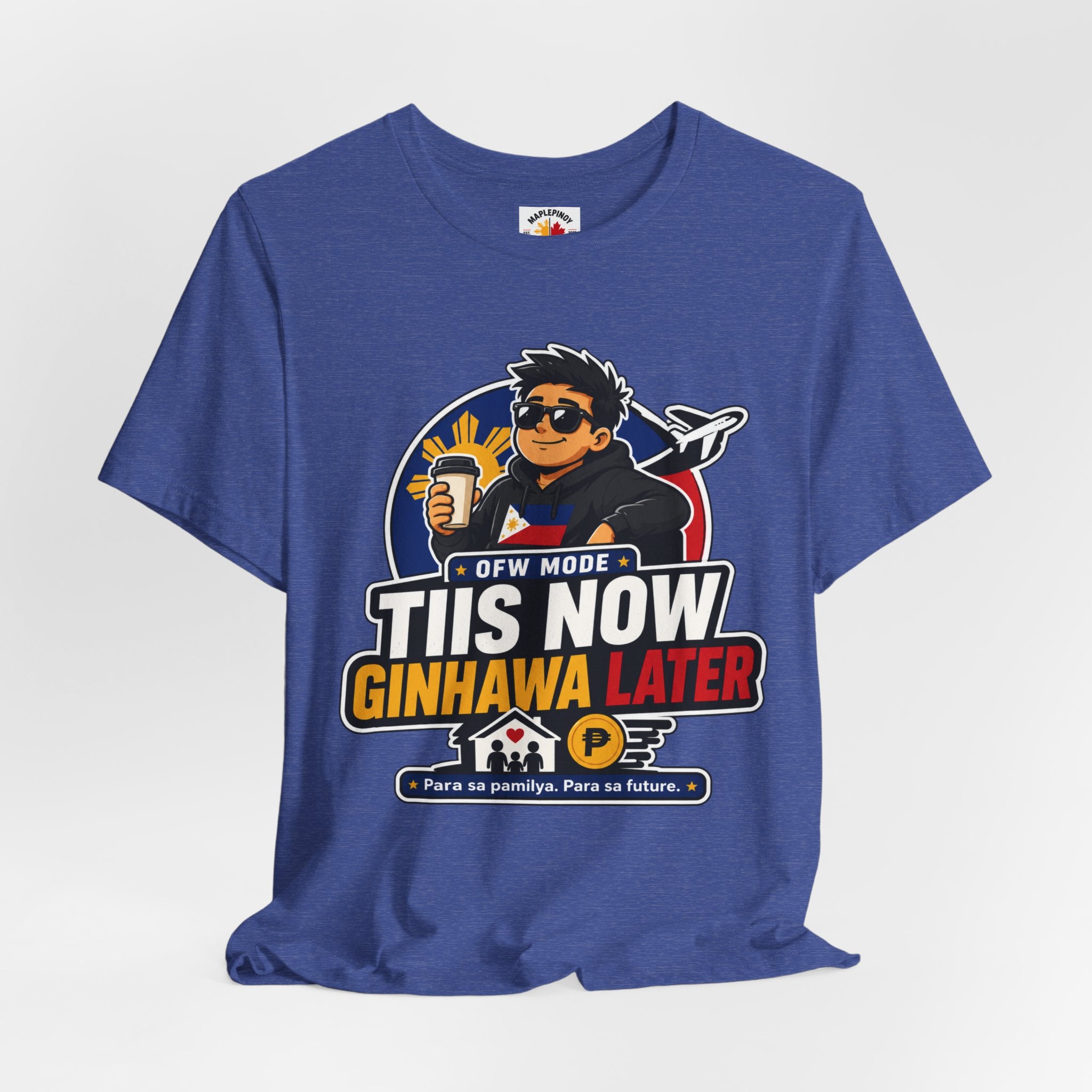 Tiis Now, Ginhawa Later — Filipino OFW Resilience Tee