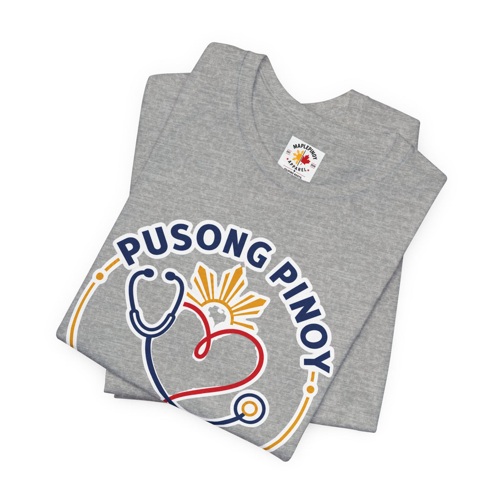 Pusong Pinoy, Hands That Heal — Filipino Nurse Pride Shirt